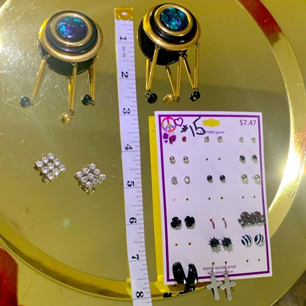 17 Pairs of Earrings - 1 dollar per pair
